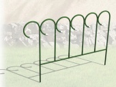 Заборчик сад-парк."Барашек"0,7м(в),3м(д) (5 шт)труба 10 мм