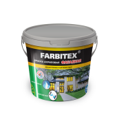 Краска акриловая фасадная   3кг  FARBITEX *6 (4300001554)