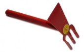 Мотыжка комбинированная лопатка+грабли с металлической ручкой ТМ-1 Союз (Чебоксары)