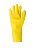 Перчатки латексные ОСОБО ПРОЧНЫЕ L (синий/желтый) в индивид.упаковке (Только упак, в уп.12 шт) (Сок)