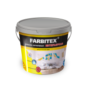 Краска акриловая интерьерная  3кг FARBITEX *6 (4300001550)