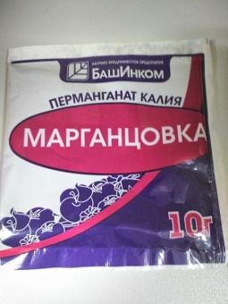 Марганцовка (перманганат калия) 10 гр*100