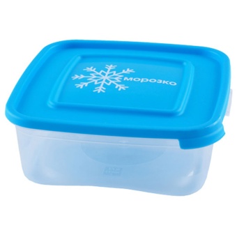 Контейнер для замораживания продуктов 0,7л Морозко 3шт*19 (ПолимерБыт)
